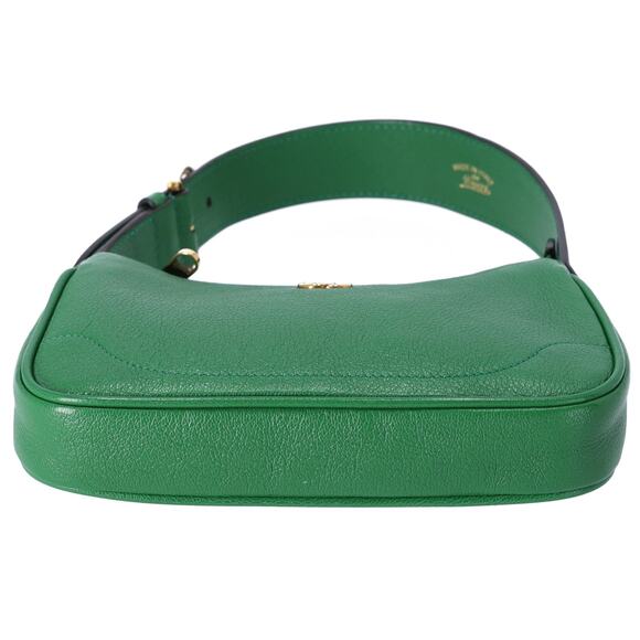 GUCCI GG Marmont Aphrodite Handbag 739076 Green Leather - Picture 6 of 7